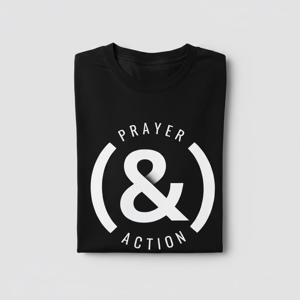 Prayer & Action (Black)