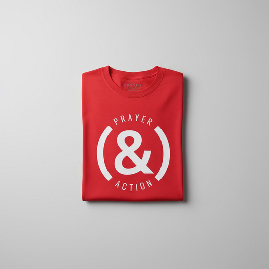 Prayer & Action (Red)